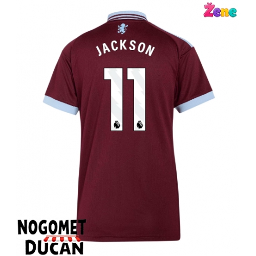 Aston Villa Nicolas Jackson #11 Domaci Dres Ženska 2026-27 Kratak Rukav Aston Villa Nicolas Jackson #11 Domaci Dres Ženska 2026-27 Kratak Rukav