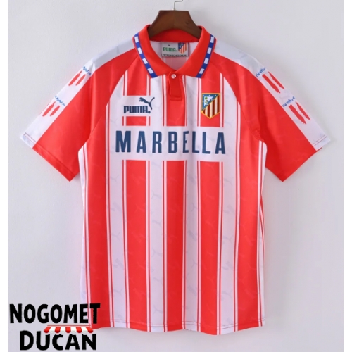 Atletico Madrid 1994-1995 Retro Domaci Dres Kratak Rukav Atletico Madrid 1994-1995 Retro Domaci Dres Kratak Rukav