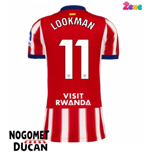 Atletico Madrid Ademola Lookman #11 Domaci Dres Ženska 2026-27 Kratak Rukav Atletico Madrid Ademola Lookman #11 Domaci Dres Ženska 2026-27 Kratak Rukav
