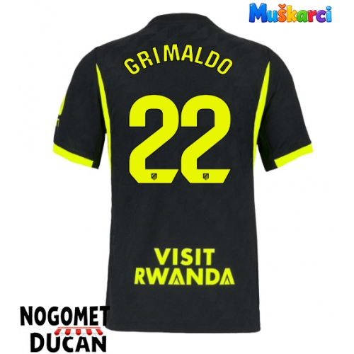 Atletico Madrid Alejandro Grimaldo #22 Gostujuci Dres 2026-27 Kratak Rukav Atletico Madrid Alejandro Grimaldo #22 Gostujuci Dres 2026-27 Kratak Rukav