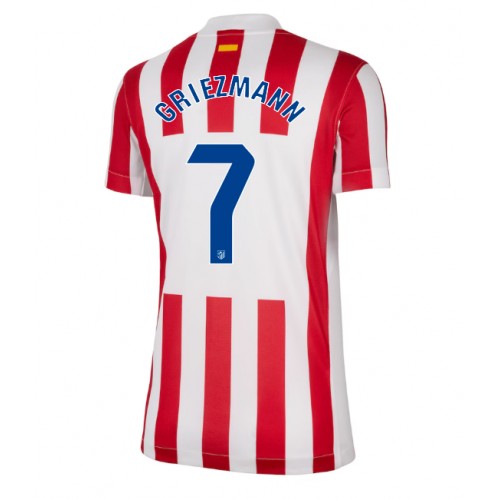 Atletico Madrid Antoine Griezmann #7 Domaci Dres Ženska 2025-26 Kratak Rukav Atletico Madrid Antoine Griezmann #7 Domaci Dres Ženska 2025-26 Kratak Rukav