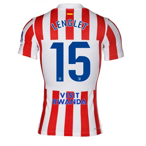 Atletico Madrid Clement Lenglet #15 Domaci Dres 2025-26 Kratak Rukav Atletico Madrid Clement Lenglet #15 Domaci Dres 2025-26 Kratak Rukav