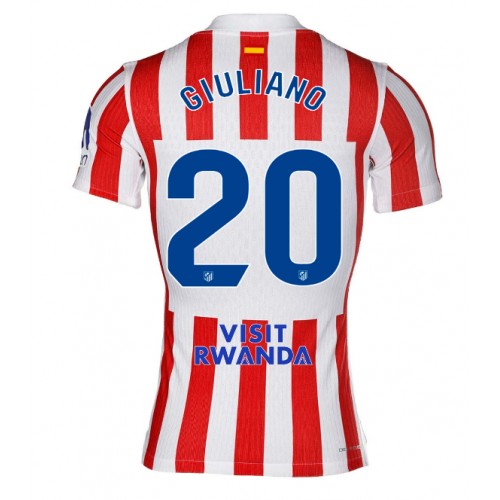Atletico Madrid Giuliano Simeone #20 Domaci Dres 2025-26 Kratak Rukav Atletico Madrid Giuliano Simeone #20 Domaci Dres 2025-26 Kratak Rukav