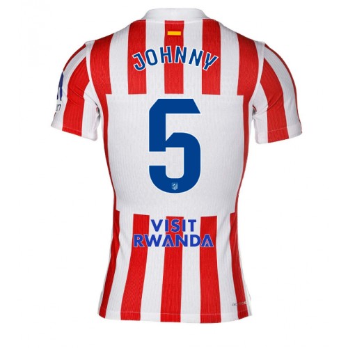 Atletico Madrid Johnny Cardoso #5 Domaci Dres 2025-26 Kratak Rukav Atletico Madrid Johnny Cardoso #5 Domaci Dres 2025-26 Kratak Rukav