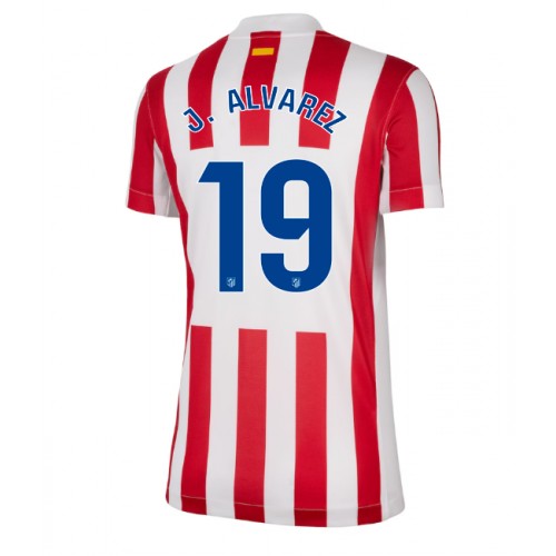 Atletico Madrid Julian Alvarez #19 Domaci Dres Ženska 2025-26 Kratak Rukav Atletico Madrid Julian Alvarez #19 Domaci Dres Ženska 2025-26 Kratak Rukav