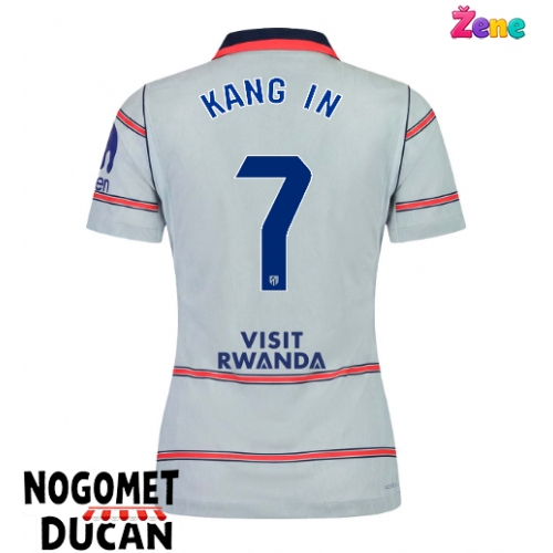 Atletico Madrid Lee Kang-in #7 Rezervni Dres Ženska 2026-27 Kratak Rukav Atletico Madrid Lee Kang-in #7 Rezervni Dres Ženska 2026-27 Kratak Rukav