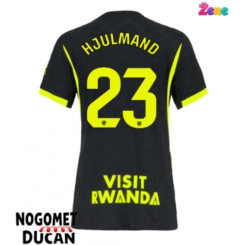 Atletico Madrid Morten Hjulmand #23 Gostujuci Dres Ženska 2026-27 Kratak Rukav Atletico Madrid Morten Hjulmand #23 Gostujuci Dres Ženska 2026-27 Kratak Rukav