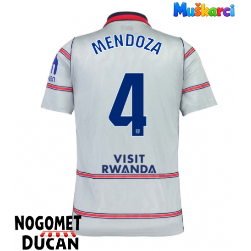 Atletico Madrid Rodrigo Mendoza #4 Rezervni Dres 2026-27 Kratak Rukav Atletico Madrid Rodrigo Mendoza #4 Rezervni Dres 2026-27 Kratak Rukav