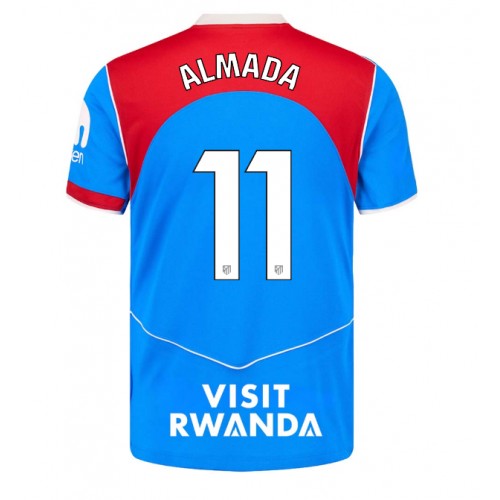 Atletico Madrid Thiago Almada #11 Rezervni Dres 2025-26 Kratak Rukav Atletico Madrid Thiago Almada #11 Rezervni Dres 2025-26 Kratak Rukav
