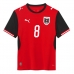 Austrija David Alaba #8 Domaci Dres SP 2026 Kratak Rukav Austrija David Alaba #8 Domaci Dres SP 2026 Kratak Rukav