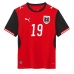 Austrija Nicolas Seiwald #6 Domaci Dres SP 2026 Kratak Rukav
