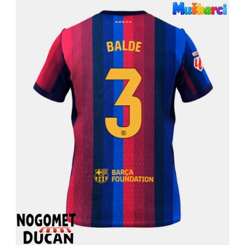 Barcelona Alejandro Balde #3 Domaci Dres 2026-27 Kratak Rukav Barcelona Alejandro Balde #3 Domaci Dres 2026-27 Kratak Rukav