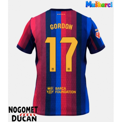 Barcelona Anthony Gordon #17 Domaci Dres 2026-27 Kratak Rukav Barcelona Anthony Gordon #17 Domaci Dres 2026-27 Kratak Rukav