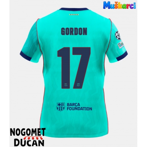 Barcelona Anthony Gordon #17 Rezervni Dres 2026-27 Kratak Rukav Barcelona Anthony Gordon #17 Rezervni Dres 2026-27 Kratak Rukav