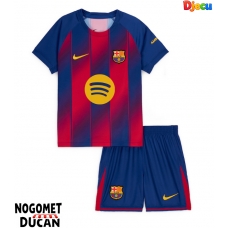 Barcelona Domaci Dres za djecu 2025-26 Kratak Rukav (+ Kratke hlače)