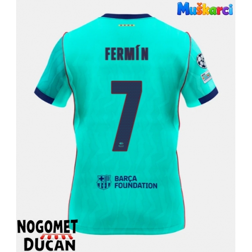 Barcelona Fermin Lopez #7 Rezervni Dres 2026-27 Kratak Rukav Barcelona Fermin Lopez #7 Rezervni Dres 2026-27 Kratak Rukav