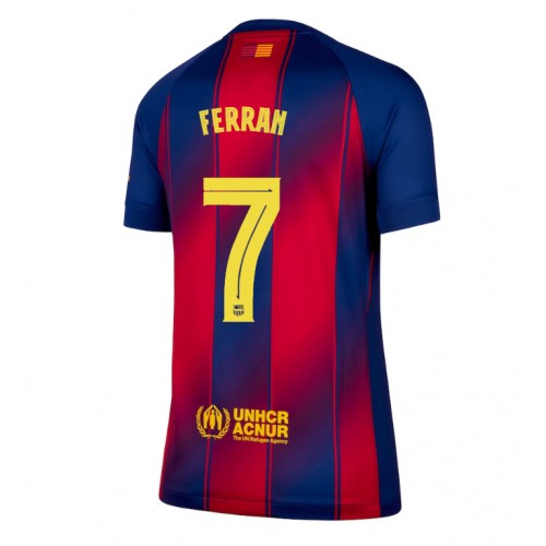 Barcelona Ferran Torres #7 Domaci Dres Ženska 2025-26 Kratak Rukav Barcelona Ferran Torres #7 Domaci Dres Ženska 2025-26 Kratak Rukav