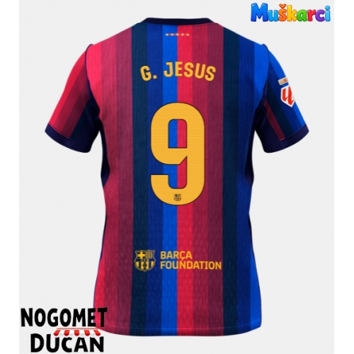 Barcelona Gabriel Jesus #9 Domaci Dres 2026-27 Kratak Rukav Barcelona Gabriel Jesus #9 Domaci Dres 2026-27 Kratak Rukav