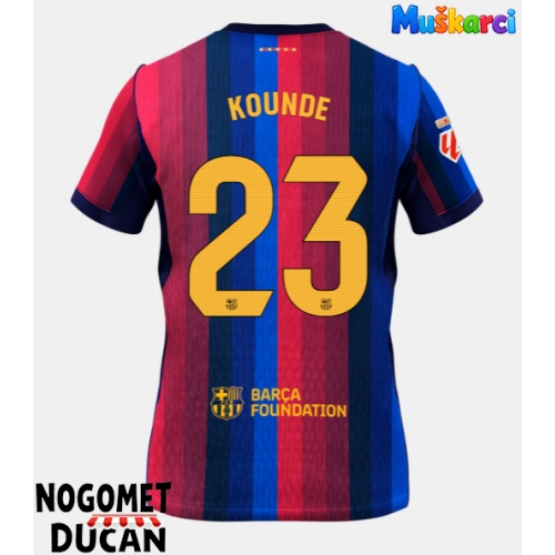 Barcelona Jules Kounde #23 Domaci Dres 2026-27 Kratak Rukav Barcelona Jules Kounde #23 Domaci Dres 2026-27 Kratak Rukav