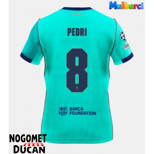 Barcelona Pedri Gonzalez #8 Rezervni Dres 2026-27 Kratak Rukav Barcelona Pedri Gonzalez #8 Rezervni Dres 2026-27 Kratak Rukav