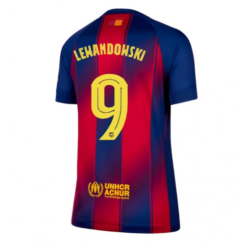 Barcelona Robert Lewandowski #9 Domaci Dres Ženska 2025-26 Kratak Rukav Barcelona Robert Lewandowski #9 Domaci Dres Ženska 2025-26 Kratak Rukav