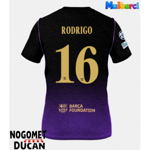 Barcelona Rodri Hernandez #16 Gostujuci Dres 2026-27 Kratak Rukav Barcelona Rodri Hernandez #16 Gostujuci Dres 2026-27 Kratak Rukav