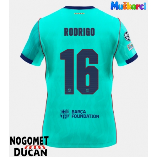 Barcelona Rodri Hernandez #16 Rezervni Dres 2026-27 Kratak Rukav Barcelona Rodri Hernandez #16 Rezervni Dres 2026-27 Kratak Rukav