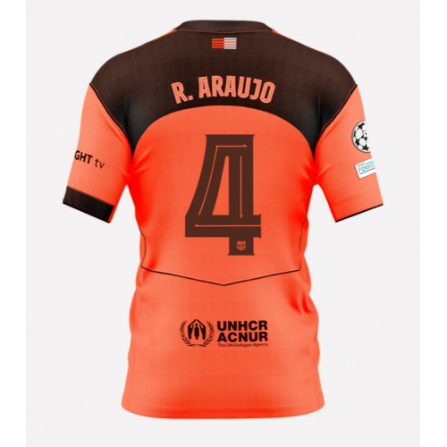 Barcelona Ronald Araujo #4 Rezervni Dres 2025-26 Kratak Rukav Barcelona Ronald Araujo #4 Rezervni Dres 2025-26 Kratak Rukav