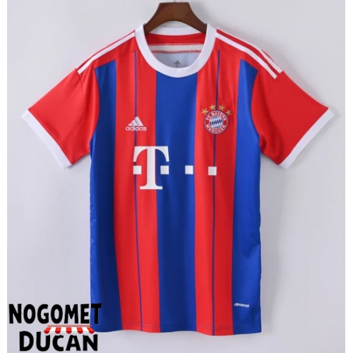 Bayern Munich 2014-2015 Retro Domaci Dres Kratak Rukav Bayern Munich 2014-2015 Retro Domaci Dres Kratak Rukav