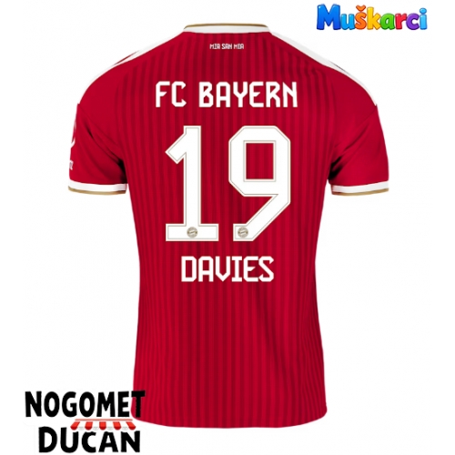 Bayern Munich Alphonso Davies #19 Domaci Dres 2026-27 Kratak Rukav Bayern Munich Alphonso Davies #19 Domaci Dres 2026-27 Kratak Rukav