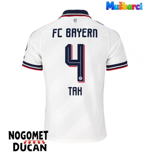 Bayern Munich Jonathan Tah #4 Gostujuci Dres 2026-27 Kratak Rukav Bayern Munich Jonathan Tah #4 Gostujuci Dres 2026-27 Kratak Rukav