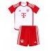 Bayern Munich Matthijs de Ligt #4 Domaci Dres za djecu 2023-24 Kratak Rukav (+ Kratke hlače)