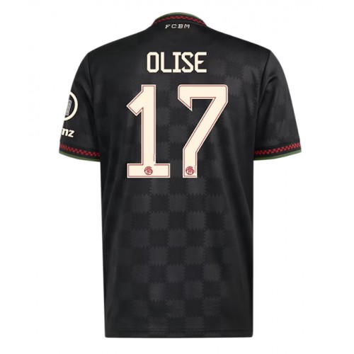 Bayern Munich Michael Olise #17 Rezervni Dres 2025-26 Kratak Rukav Bayern Munich Michael Olise #17 Rezervni Dres 2025-26 Kratak Rukav