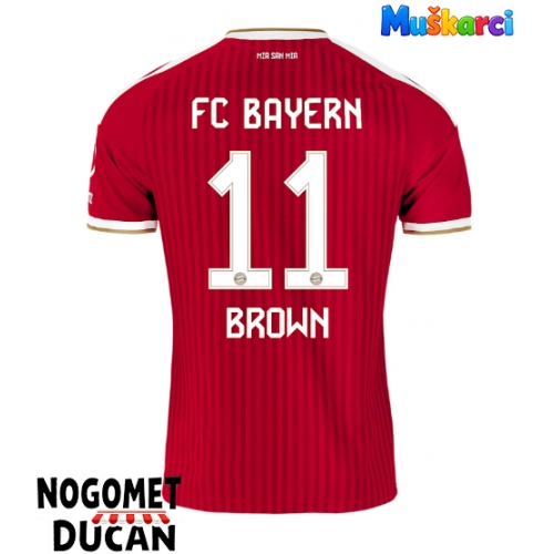 Bayern Munich Nathaniel Brown #11 Domaci Dres 2026-27 Kratak Rukav Bayern Munich Nathaniel Brown #11 Domaci Dres 2026-27 Kratak Rukav
