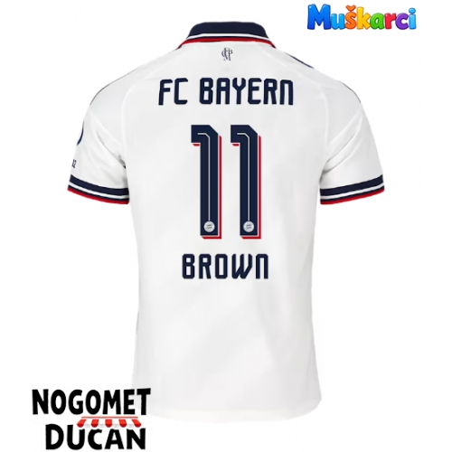 Bayern Munich Nathaniel Brown #11 Gostujuci Dres 2026-27 Kratak Rukav Bayern Munich Nathaniel Brown #11 Gostujuci Dres 2026-27 Kratak Rukav