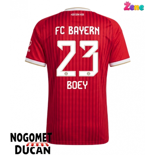 Bayern Munich Sacha Boey #23 Domaci Dres Ženska 2026-27 Kratak Rukav Bayern Munich Sacha Boey #23 Domaci Dres Ženska 2026-27 Kratak Rukav