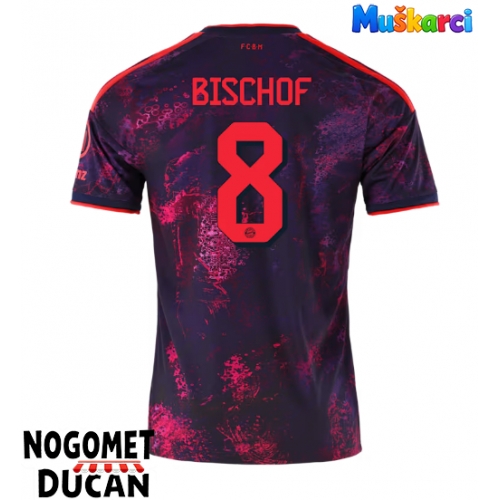 Bayern Munich Tom Bischof #8 Rezervni Dres 2026-27 Kratak Rukav Bayern Munich Tom Bischof #8 Rezervni Dres 2026-27 Kratak Rukav