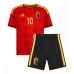 Belgija Leandro Trossard #10 Domaci Dres za djecu SP 2026 Kratak Rukav (+ Kratke hlače)