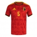 Belgija Maxim De Cuyper #5 Domaci Dres SP 2026 Kratak Rukav Belgija Maxim De Cuyper #5 Domaci Dres SP 2026 Kratak Rukav