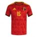 Belgija Thomas Meunier #15 Domaci Dres SP 2026 Kratak Rukav Belgija Thomas Meunier #15 Domaci Dres SP 2026 Kratak Rukav