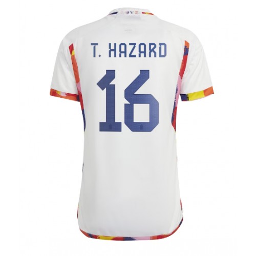 Belgija Thorgan Hazard #16 Gostujuci Dres SP 2022 Kratak Rukav