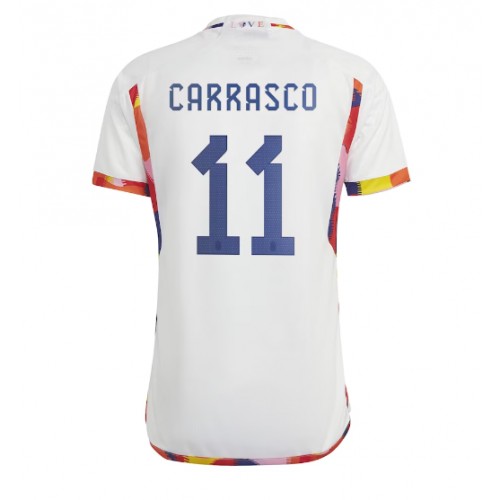 Belgija Yannick Carrasco #11 Gostujuci Dres SP 2022 Kratak Rukav