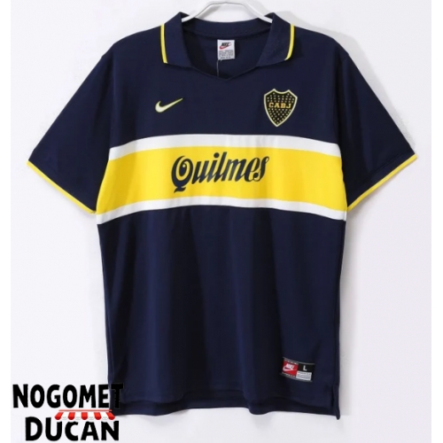 Boca Juniors 1996-1997 Retro Domaci Dres Kratak Rukav Boca Juniors 1996-1997 Retro Domaci Dres Kratak Rukav
