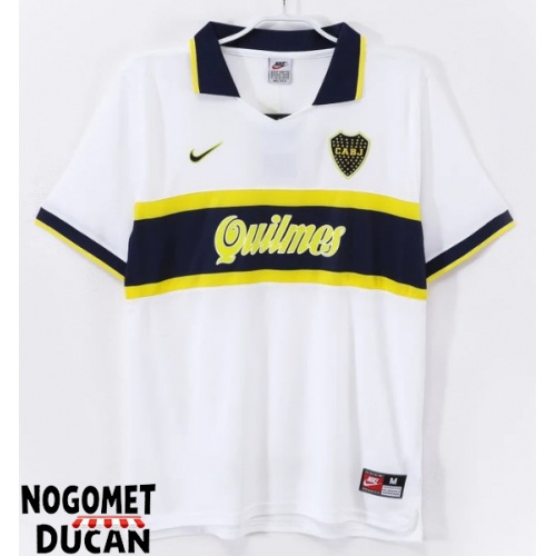 Boca Juniors 1996-1997 Retro Gostujuci Dres Kratak Rukav Boca Juniors 1996-1997 Retro Gostujuci Dres Kratak Rukav