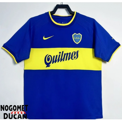 Boca Juniors 2000-2001 Retro Domaci Dres Kratak Rukav Boca Juniors 2000-2001 Retro Domaci Dres Kratak Rukav