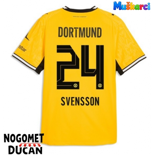 Borussia Dortmund Daniel Svensson #24 Domaci Dres 2026-27 Kratak Rukav Borussia Dortmund Daniel Svensson #24 Domaci Dres 2026-27 Kratak Rukav