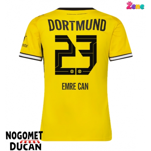 Borussia Dortmund Emre Can #23 Domaci Dres Ženska 2026-27 Kratak Rukav Borussia Dortmund Emre Can #23 Domaci Dres Ženska 2026-27 Kratak Rukav