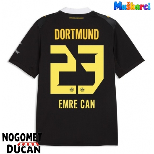 Borussia Dortmund Emre Can #23 Gostujuci Dres 2026-27 Kratak Rukav Borussia Dortmund Emre Can #23 Gostujuci Dres 2026-27 Kratak Rukav