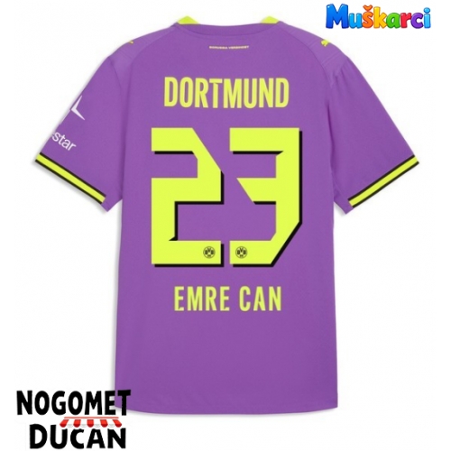 Borussia Dortmund Emre Can #23 Rezervni Dres 2026-27 Kratak Rukav Borussia Dortmund Emre Can #23 Rezervni Dres 2026-27 Kratak Rukav