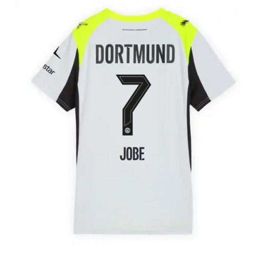 Borussia Dortmund Jobe Bellingham #7 Gostujuci Dres Ženska 2025-26 Kratak Rukav Borussia Dortmund Jobe Bellingham #7 Gostujuci Dres Ženska 2025-26 Kratak Rukav